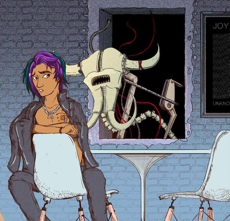 Branden and The Leader.