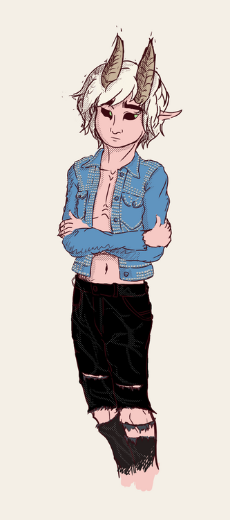 Lane-Saint Laurent Denim Jacket..